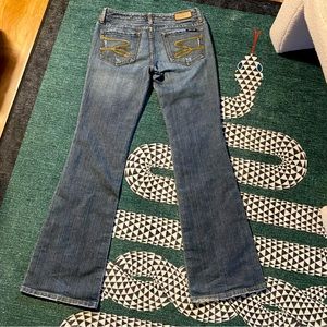 Vintage Seven7 Y2K Low Rise Flare Jeans Sz. 26